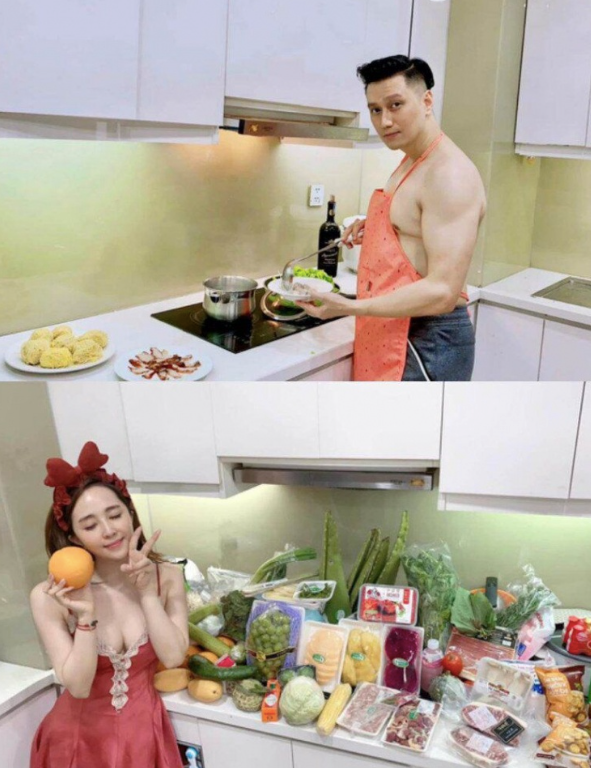 Việt Anh và Quỳnh Nga sống chung nhà? 