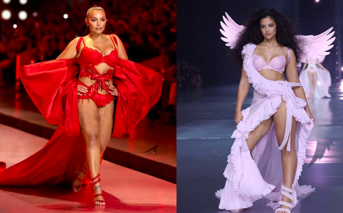 Dàn người mẫu ngoại cỡ tự tin khoác bikini hiểm hóc, sải bước thần thái trên sàn diễn Victoria's Secret 2024.