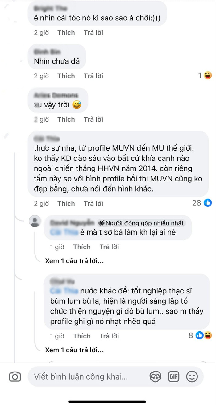 Ảnh profile của Kỳ Duyên trên trang chủ Miss Universe bị chê 'nhạt' Ảnh 2