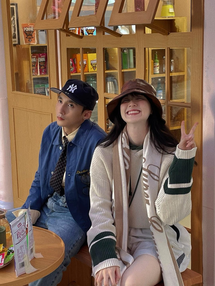 Hải Tú nay đã trở thành hậu phương của Sơn Tùng. 