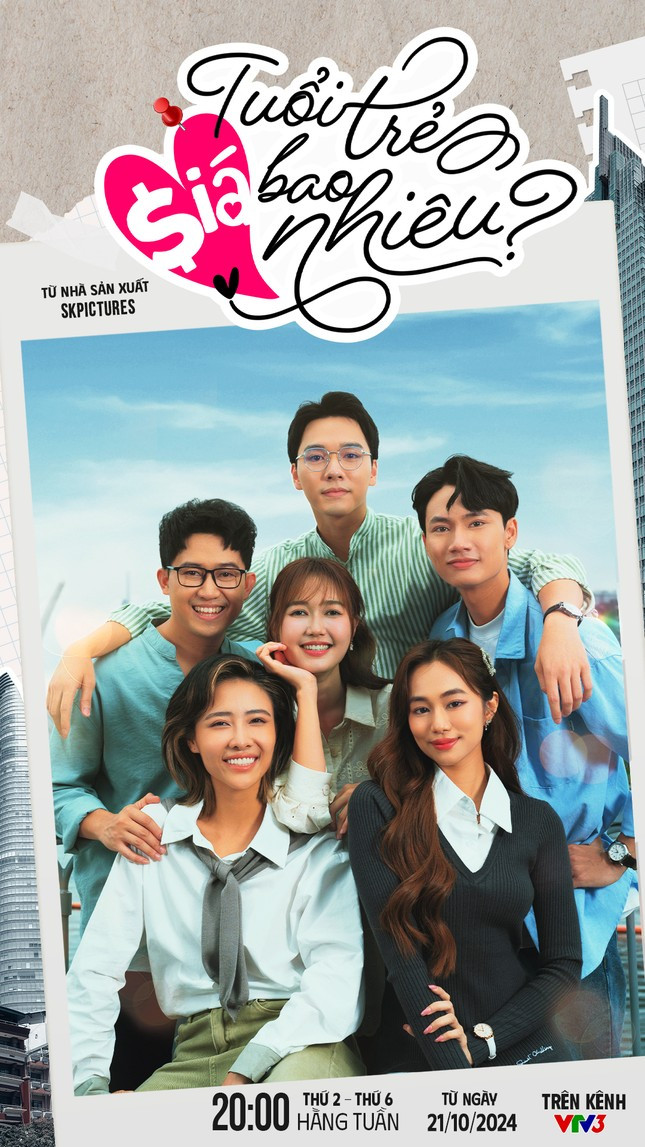 Phim nối sóng Đi Giữa Trời Rực Rỡ quy tụ dàn cast trẻ măng.