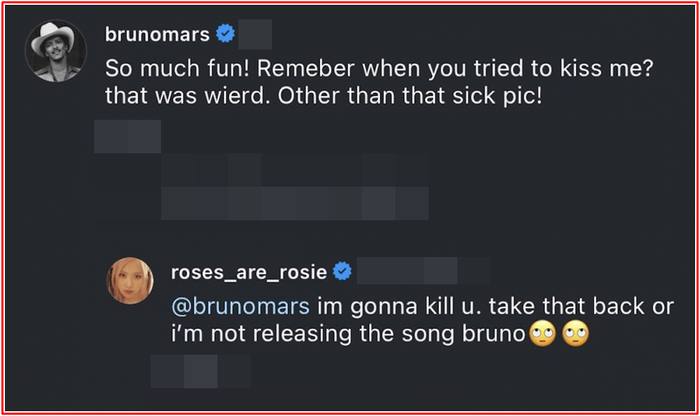 Sau Lady Gaga, Rosé (BLACKPINK) là 'nàng thơ' tiếp theo của Bruno Mars? Ảnh 3