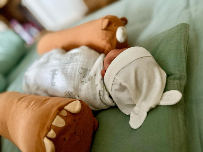 Con trai Vân Trang có tên Q Junior.