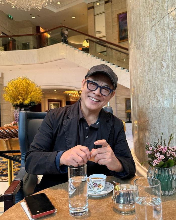 Hình ảnh mới nhất của nam diễn viên Lý Liên Kiệt. Ảnh: Instagram jetli