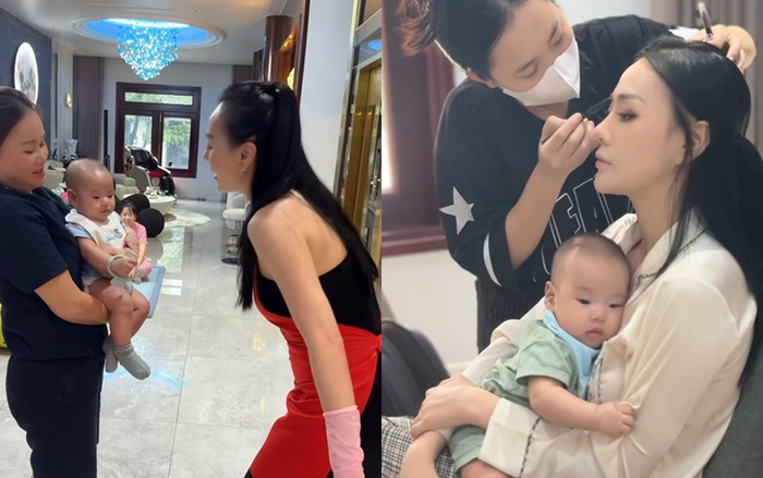 Phương Oanh hướng đến mục tiêu người phụ nữ hiện đại, vừa có sự nghiệp riêng vừa chu toàn chăm sóc tổ ấm.