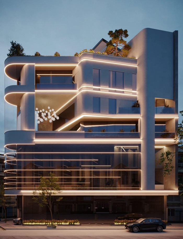 Bản vẽ biệt thự của Việt Anh hoành tráng như cung điện.