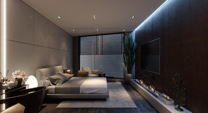 Không gian sống của Việt Anh tối giản nhưng sang trọng, được đầu tư từng chi tiết. 