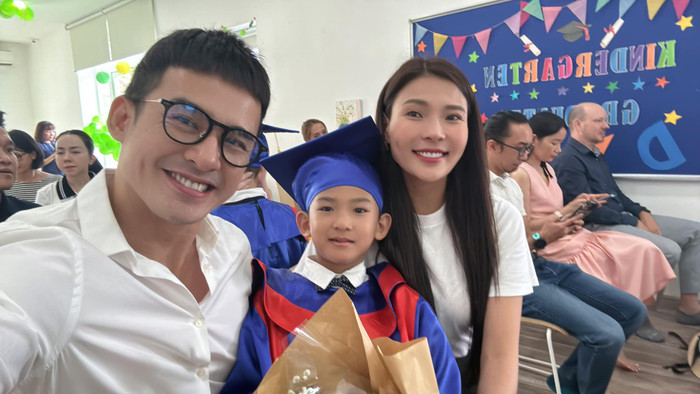 Lương Thế Thành và Thuý Diễm có cuộc sống hạnh phúc, viên mãn bên con trai.