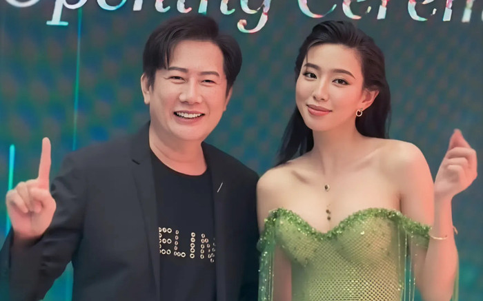 Hoa hậu Thùy Tiên lộ 'bé mỡ' tại Thái Lan Ảnh 2