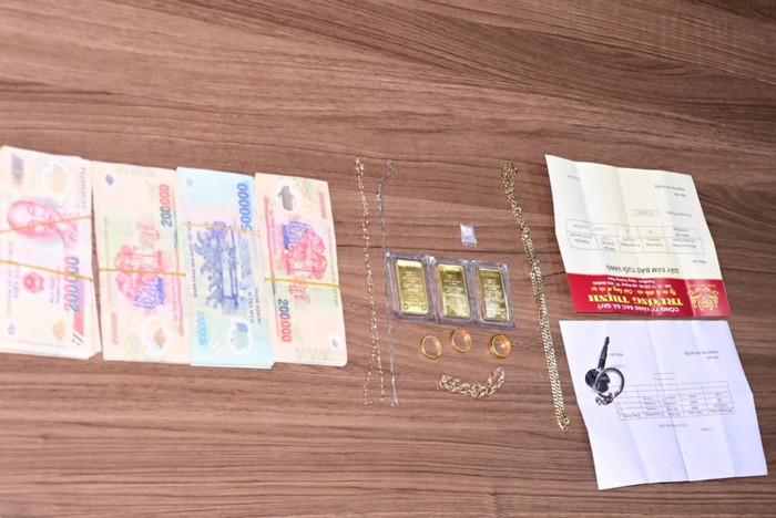 Tang vật của vụ việc được thu giữ. Ảnh: Công an Hải Phòng