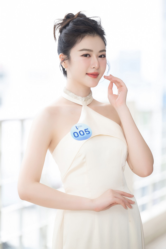 Nguyễn Thị Diễm - SBD 005, Top 20 Miss Grand Vietnam 2023, chia sẻ cô đã đăng ký tham gia Hoa hậu Quốc gia Việt Nam trước khi đến với Miss Grand Vietnam. Trải nghiệm tại Miss Grand trở thành bước đệm quan trọng, giúp cô thay đổi, nhận thức rõ hơn về bản thân và từ đó tự tin hơn để chính thức tham gia Hoa hậu Quốc gia Việt Nam 2024.