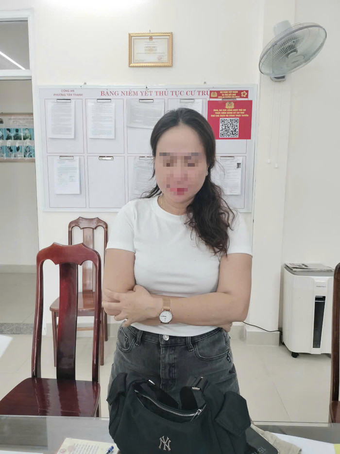 Đối tượng Trịnh Thị Ngân. Ảnh: Người Lao Động