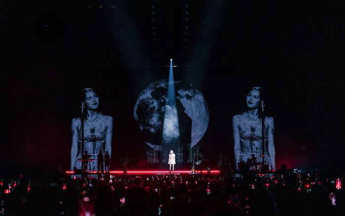 Nữ ca sĩ yêu cầu cặp đôi khán giả hôn nhau, nhận về cái kết 'muối mặt' ngay sau đó Ảnh 1