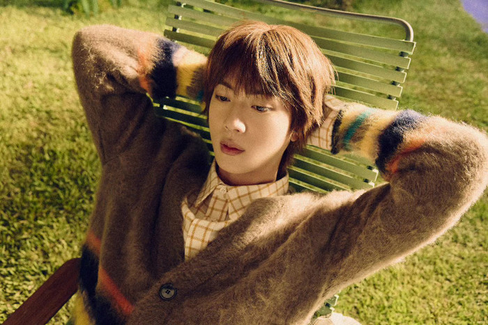 Diện mạo mới của Jin (BTS) gây liên tưởng đến 'nam thần' phim Vườn sao băng Ảnh 5