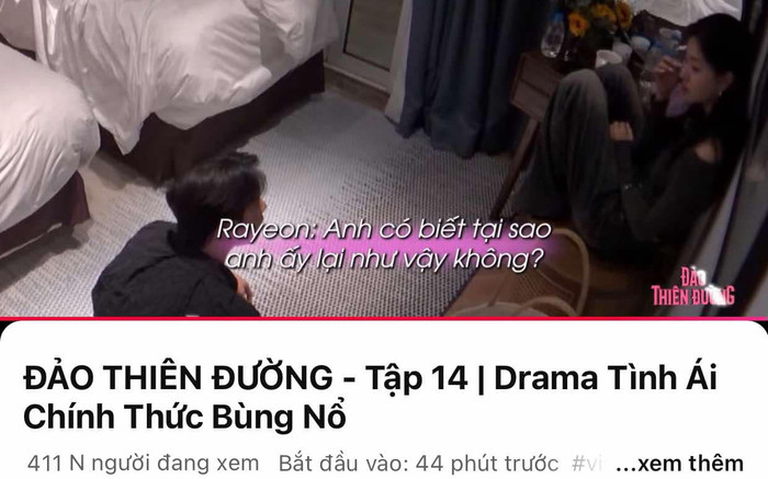 Gần nửa triệu người xem cùng lúc tập 14 Đảo Thiên Đường Ảnh 2