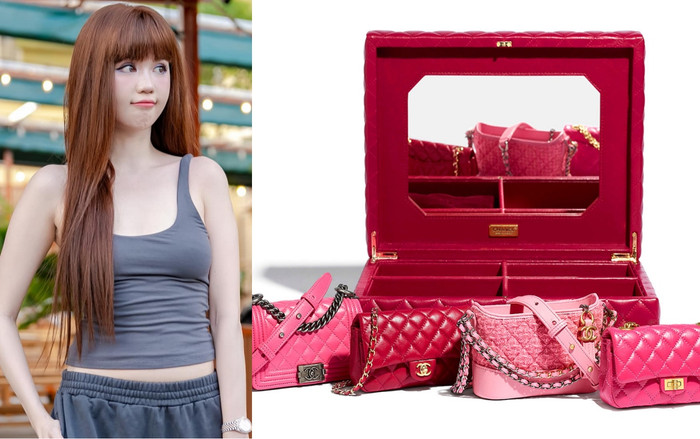 Ngọc Trinh 'tậu' sẵn bộ sưu tập túi Chanel cho con gái đầu lòng.