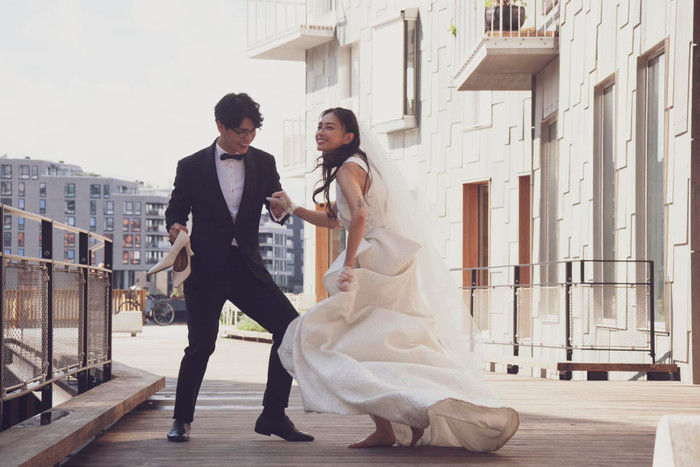 Ngô Thanh Vân rạng rỡ, tươi tắn hơn sau khi thành vợ của Huy Trần. 