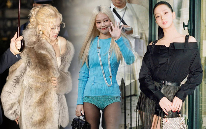 BLACKPINK tại PFW: Jennie - Rosé chung 'công thức' Ảnh 2