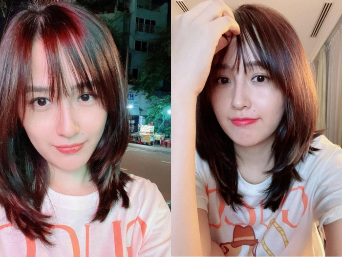 Hoa hậu Việt Nam 2006 từng để kiểu tóc ngắn cá tính.