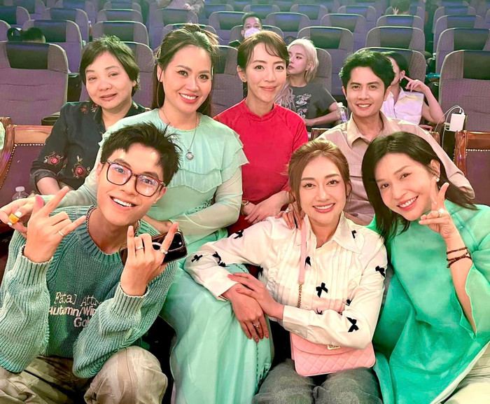 Thu Trang có mối quan hệ tốt đẹp với cả Minh Dự và Phương Lan - Phan Đạt.