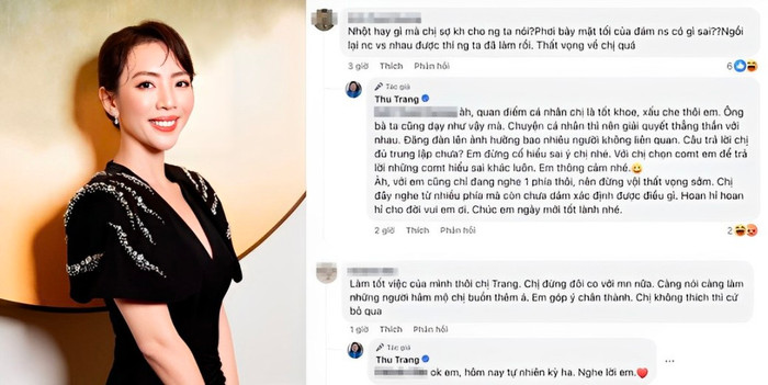 Diễn viên Thu Trang nhận phản ứng trái chiều sau chia sẻ liên quan đến Minh Dự.