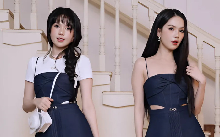 Học cách phối đồ kiểu 'chị đẹp - em xinh' của Ngọc Trinh: Đỉnh thế nào mà các tín đồ khen nức nở? Ảnh 2