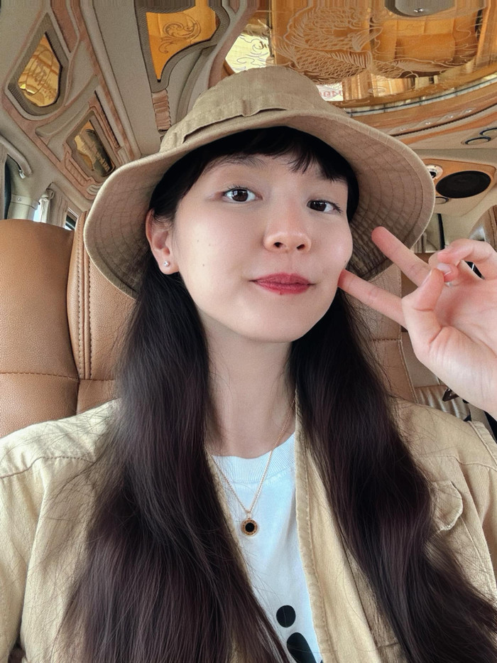 Hình ảnh mới nhất của Hải Tú.