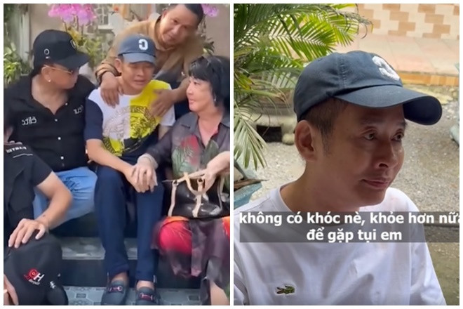 Đồng nghiệp động viên Tấn Beo.