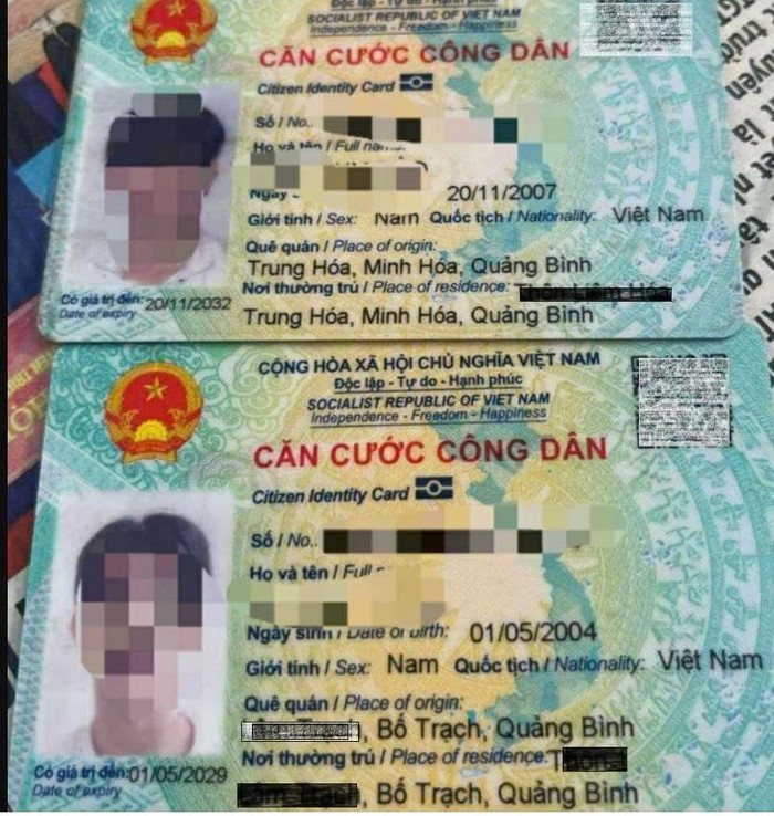 Hai nghi phạm được cơ quan chức năng triệu tập.