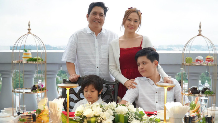 Tổ ấm viên mãn của Thanh Thúy và Đức Thịnh. 