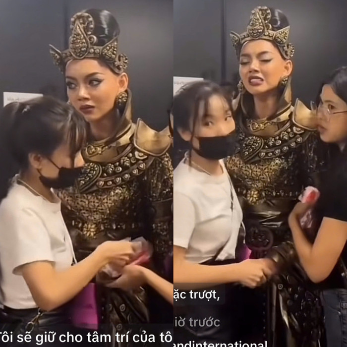 Đối thủ của Hoa hậu Quế Anh tỏ rõ thái độ không hài lòng trong hậu trường Miss Grand International 2024. 
