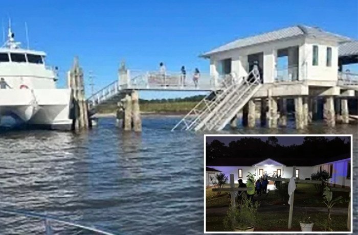 Hiện trường xảy ra vụ việc. Ảnh Dailymail.