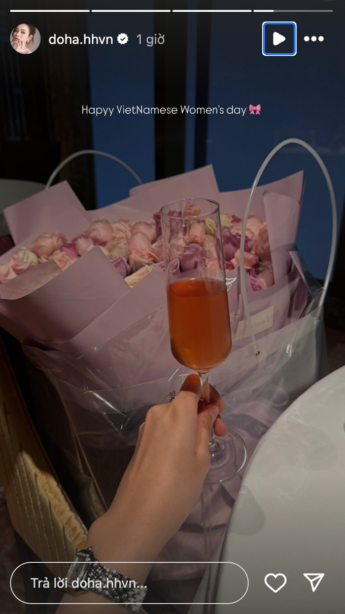 Hoa hậu Đỗ Thị Hà và bạn trai đi hẹn hò trong ngày đặc biệt?