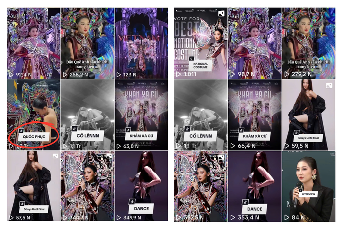 Hoa hậu Quế Anh phải xoá/ẩn video sau khi bị công chúng 'ném đá'.