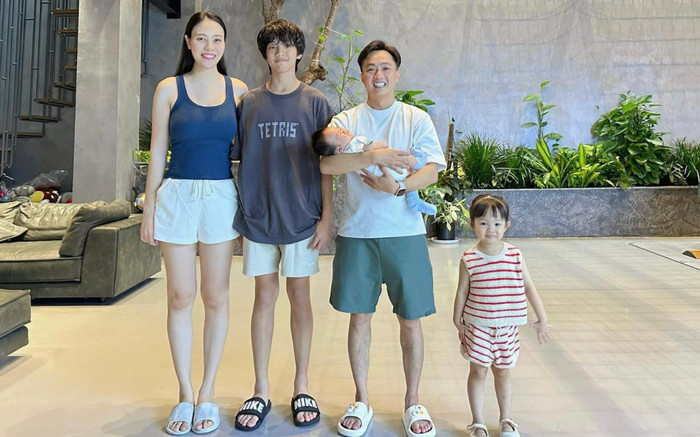 Đàm Thu Trang và Cường Đô La có màn tương tác vô cùng ngọt ngào.