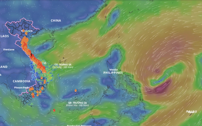 Biển Đông sắp đón bão số 6 Ảnh 2