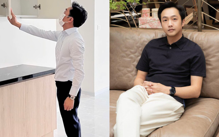 Chiều 21/10, Cường Đô La chia sẻ hình ảnh bản thân khi đang làm việc. 