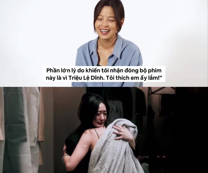 Tân Chỉ Lôi khẳng định mình lý do lớn nhất khiến mình đóng phim là Triệu Lệ Dĩnh. 