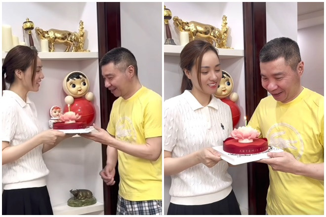 Ngọc Hà tổ chức tiệc sinh nhật ấm cúng cho NSND Công Lý.