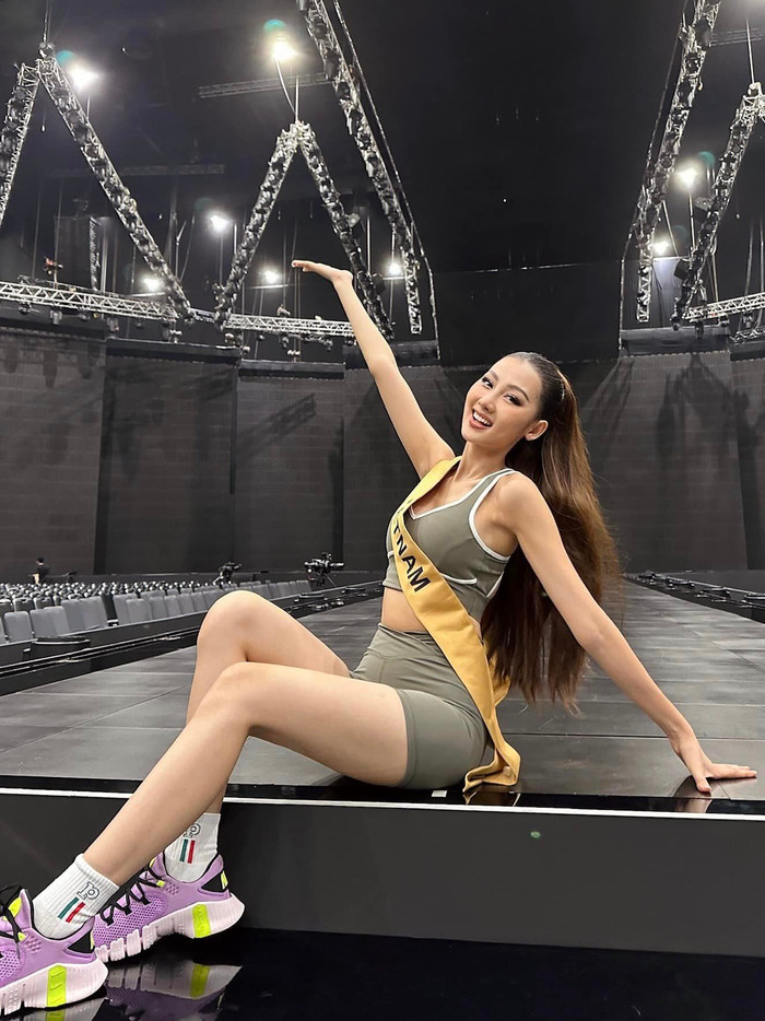 Hoa hậu Quế Anh chuẩn bị bước vào đêm thi bán kết quan trọng của Miss Grand International 2024.