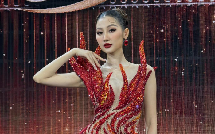 Hoa hậu Quế Anh 'trắng tay' tại bán kết Miss Grand International Ảnh 2