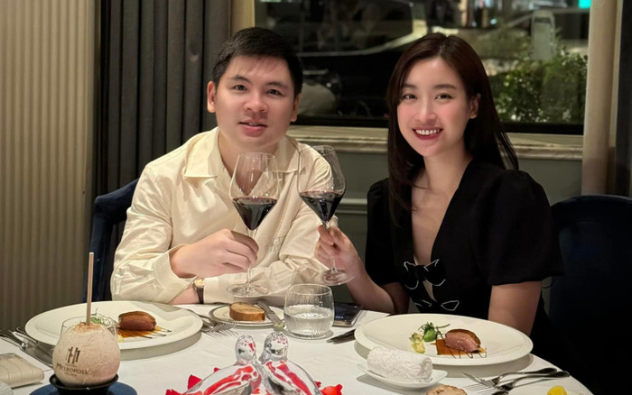 Vợ chồng Đỗ Mỹ Linh kỷ niệm 2 năm ngày cưới, anh chồng thốt lên câu này Ảnh 2