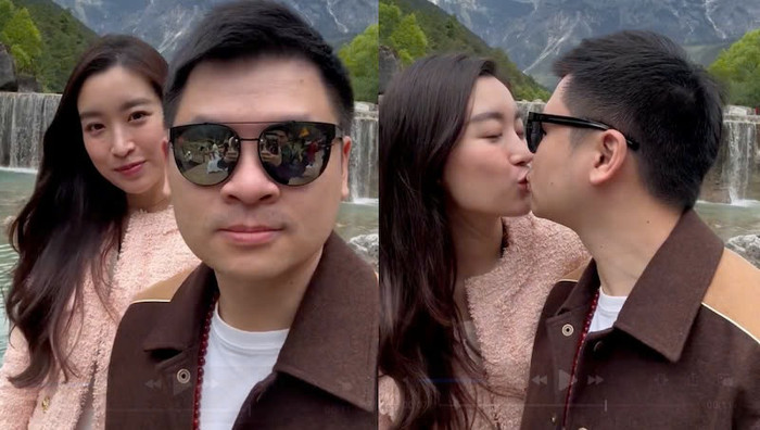 Doanh nhân Đỗ Vinh Quang hết mực yêu chiều vợ. 