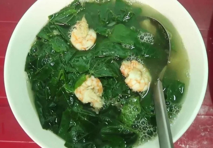 Đặc sản canh rau dây bình bát.