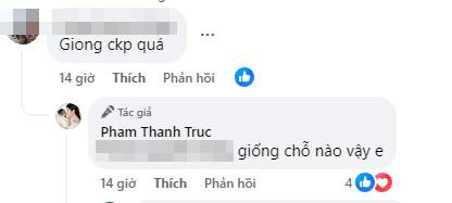 Thanh Trúc hồi đáp khi có người nhận xét con gái cô giống ca sĩ Châu Khải Phong.