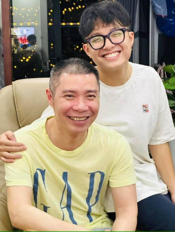 Vợ Công Lý từng bày tỏ sự vui mừng vì Gia Bảo có đam mê nghệ thuật, muốn nối nghiệp NSND Công Lý.