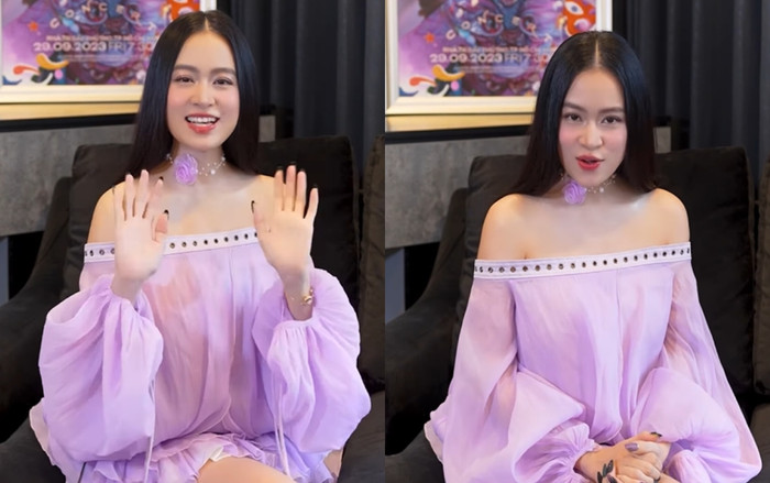 Nhan sắc Hoàng Thùy linh thăng hạng sau thời gian dài ở ẩn.