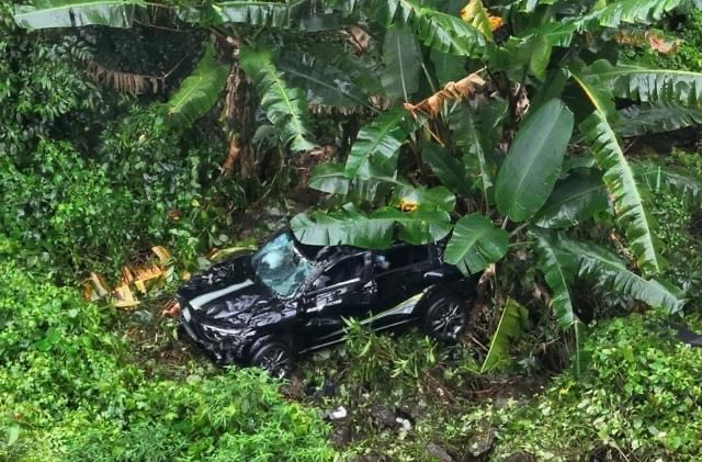 Hiện trường vụ tai nạn.