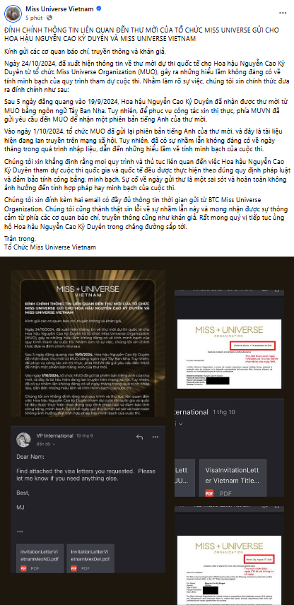 Nguyên văn bài đính chính ồn ào 'mua bán giải' của hoa hậu Kỳ Duyên.