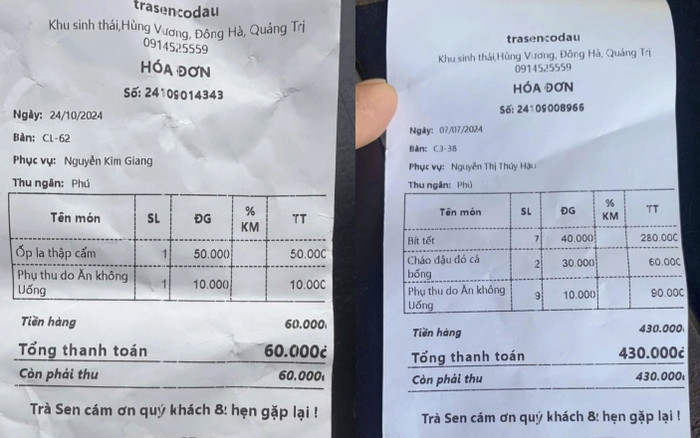 Quán cà phê gây tranh cãi lớn khi thu phí ăn mà không uống Ảnh 2